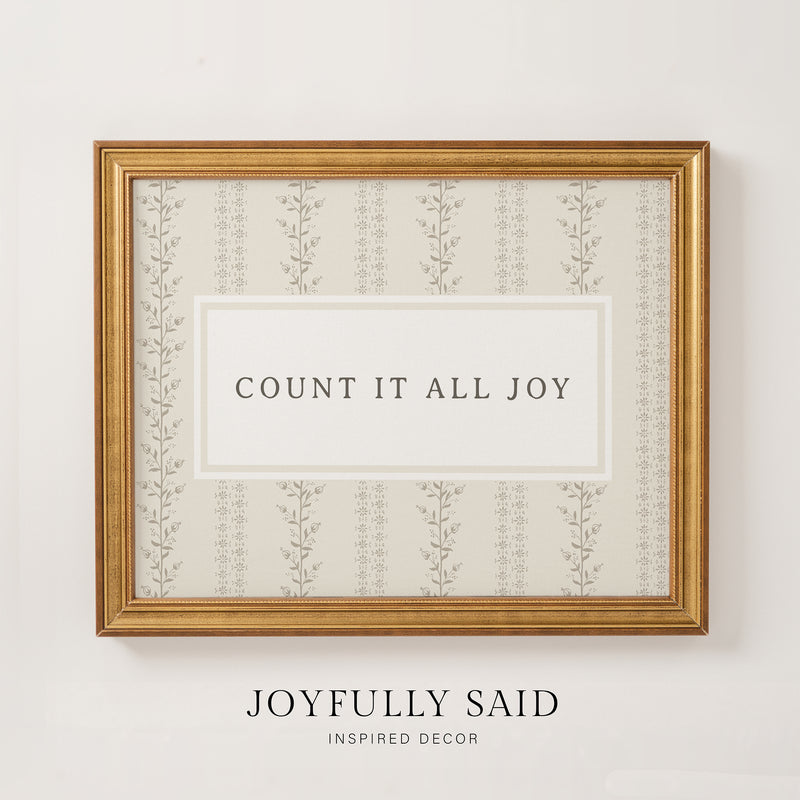 Count it All Joy