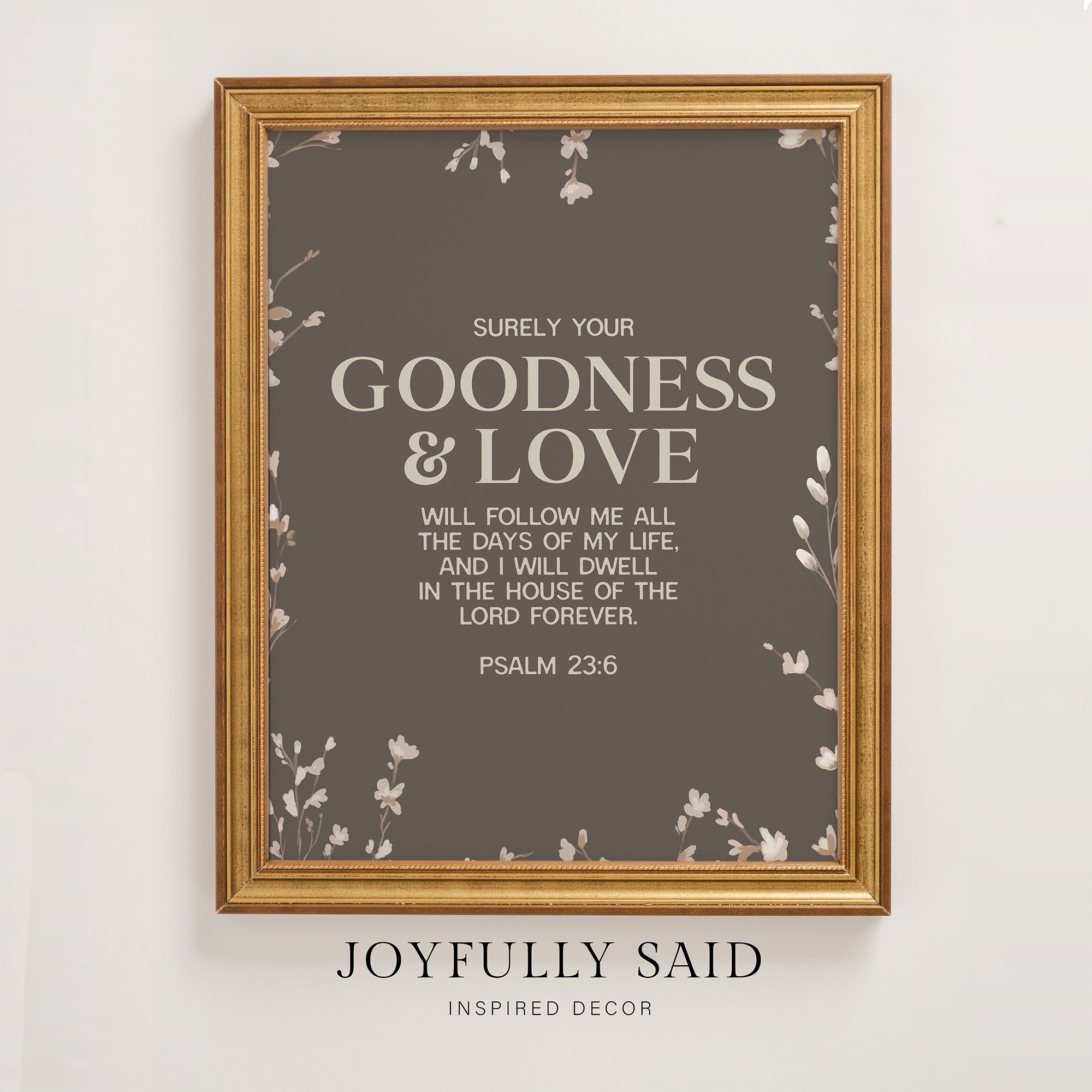 Goodness and Love