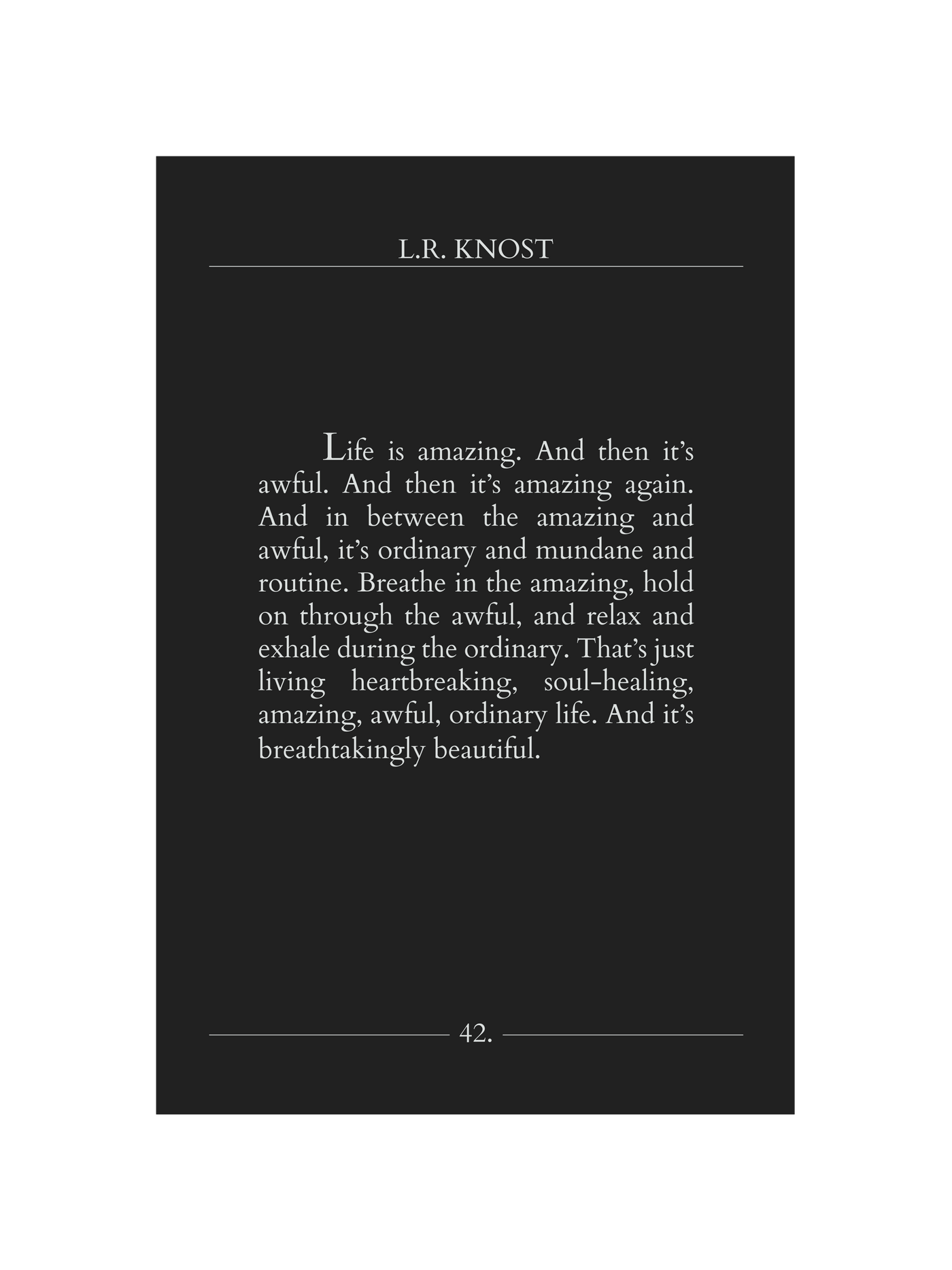 Life is Amazing | Book Page