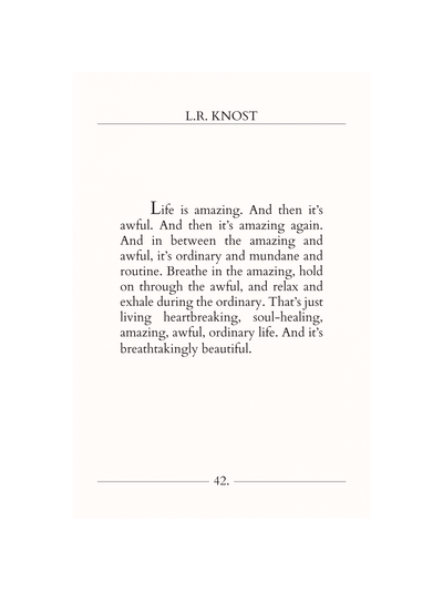 Life is Amazing | Book Page