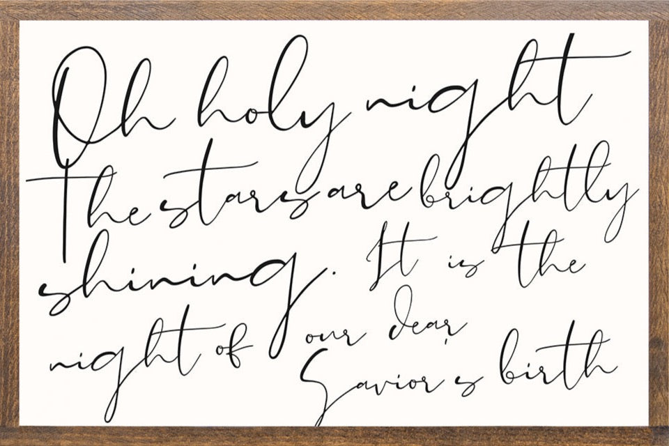 Oh Holy Night