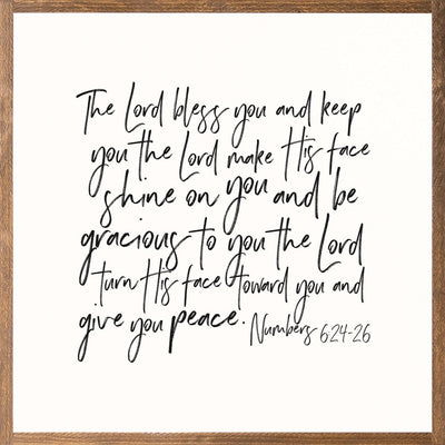 The Lord Bless You
