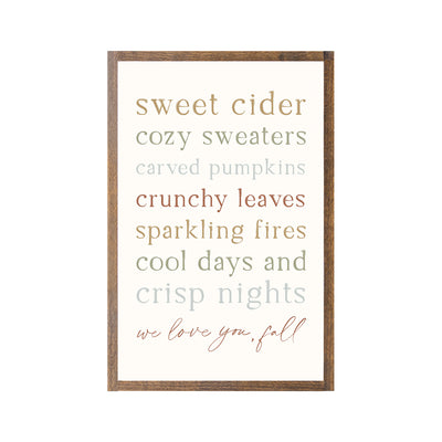 We Love You Fall