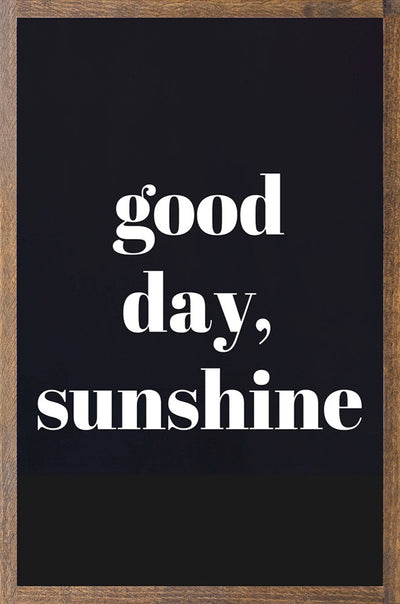 Good Day, Sunshine