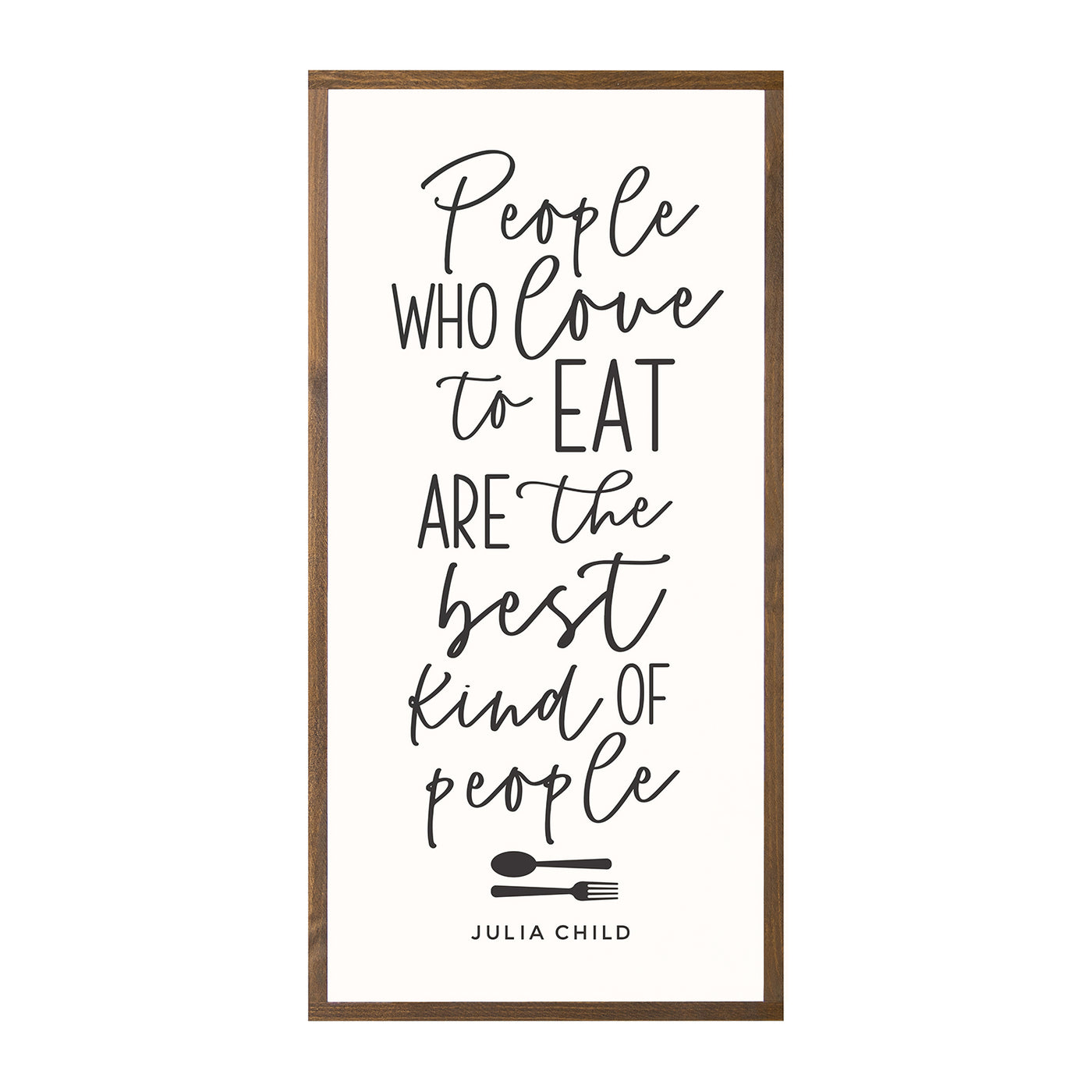People Who Love to Eat - Julia Child