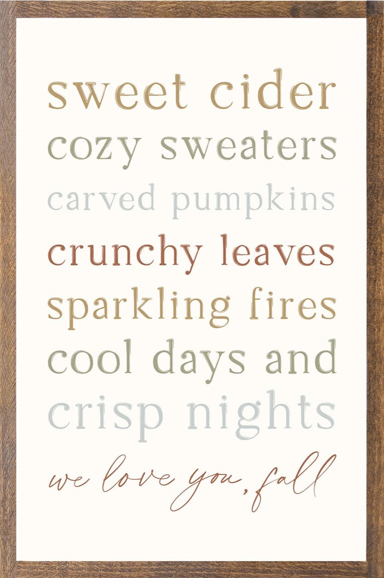 We Love You Fall