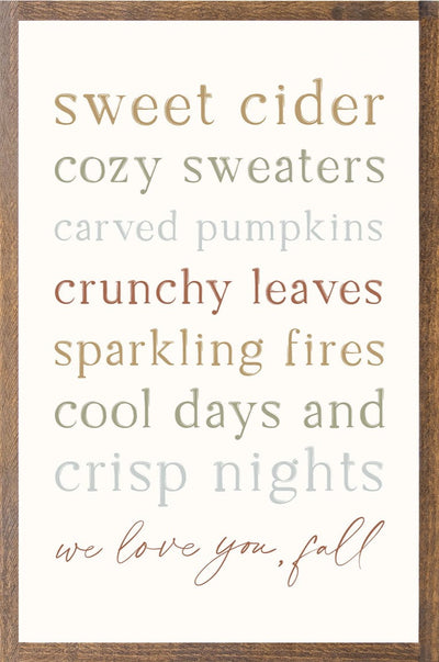 We Love You Fall