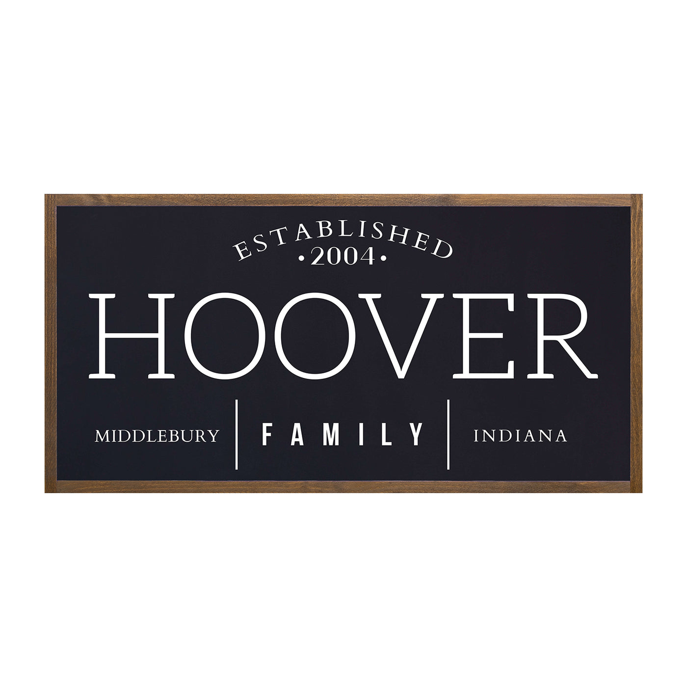 Family Established | Customizable