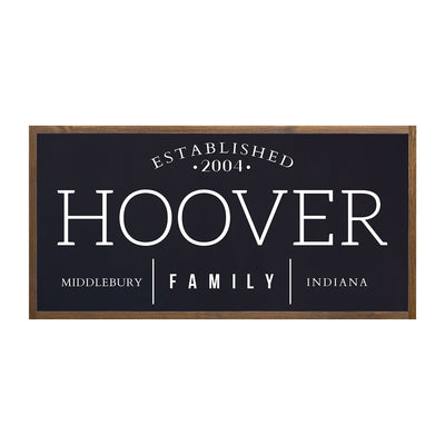 Family Established | Customizable