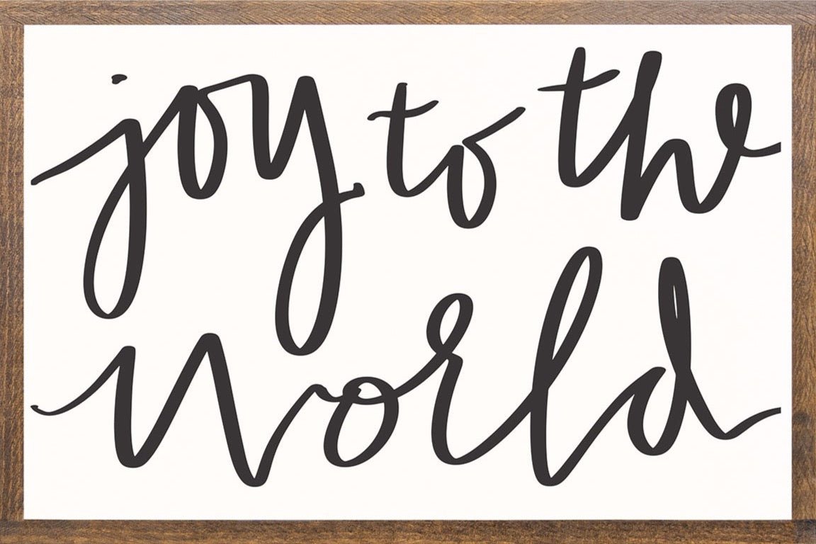 Joy to the World