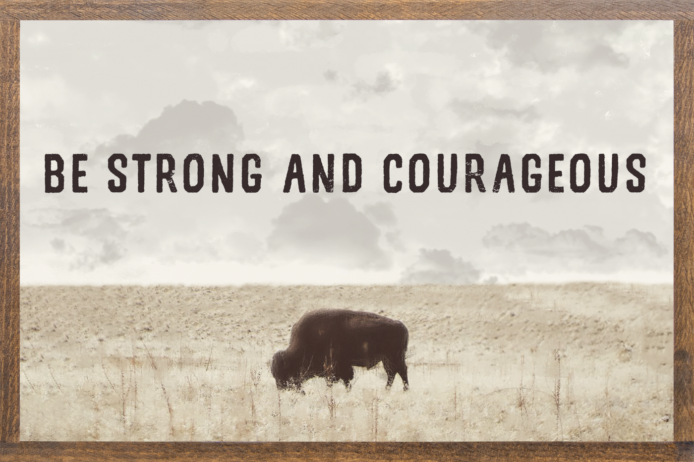 Strong & Courageous
