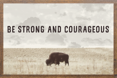 Strong & Courageous