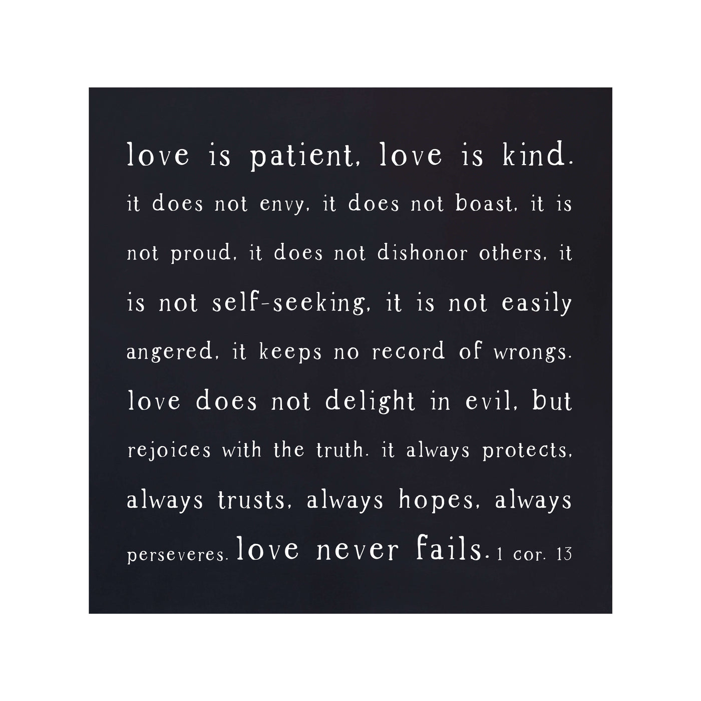 Love is Patient