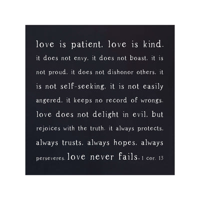 Love is Patient