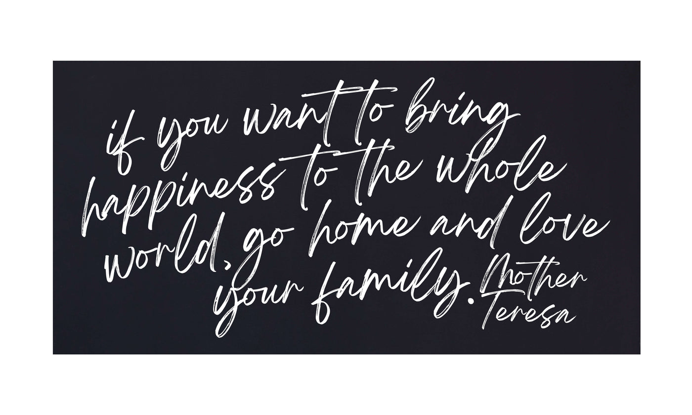 Love your Family | Mother Teresa