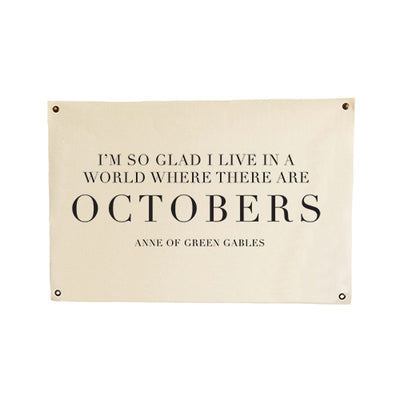Octobers | Canvas Banner