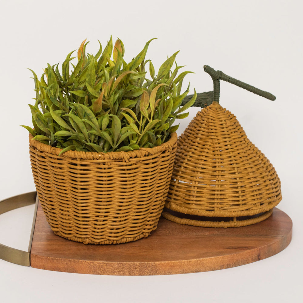 Lidded Lemon Basket