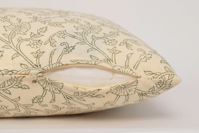 Lila Budding Stems Pillow