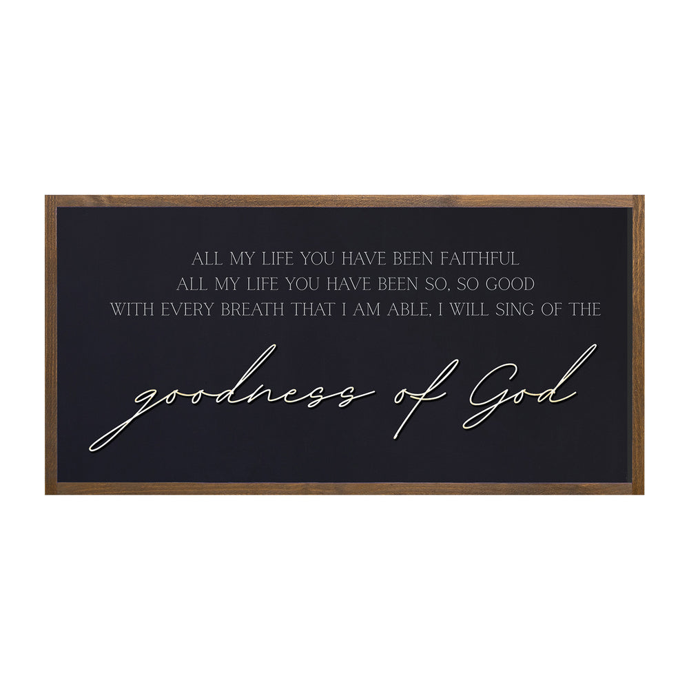 Goodness of God