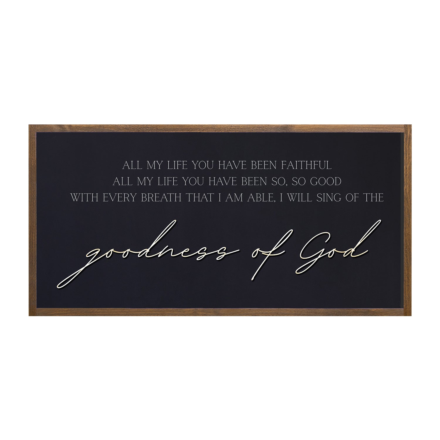 Goodness of God