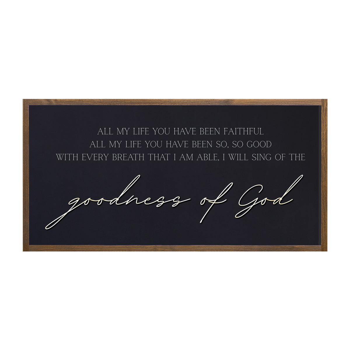 Goodness of God