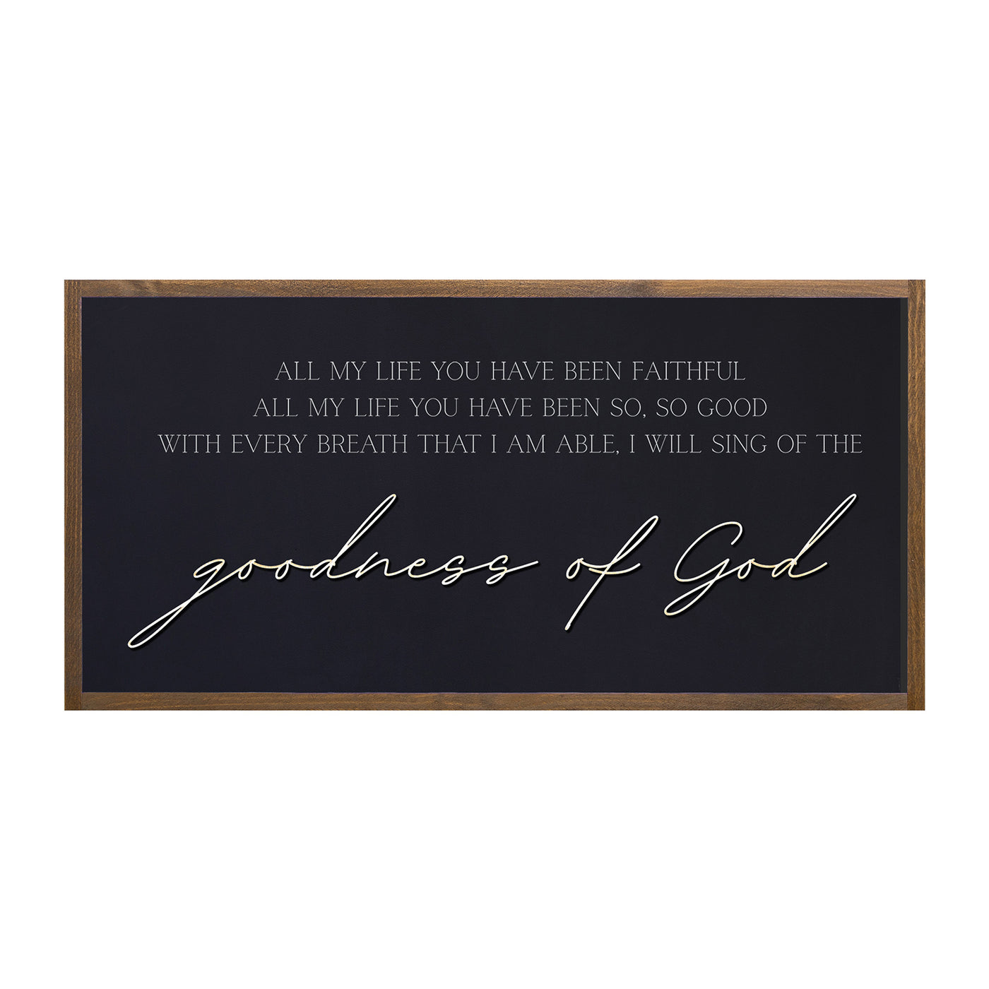 Goodness of God