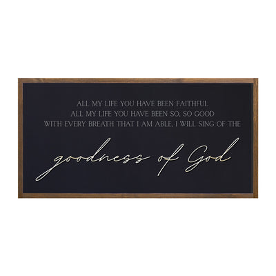 Goodness of God