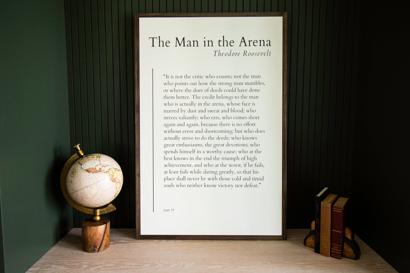 The Man in the Arena