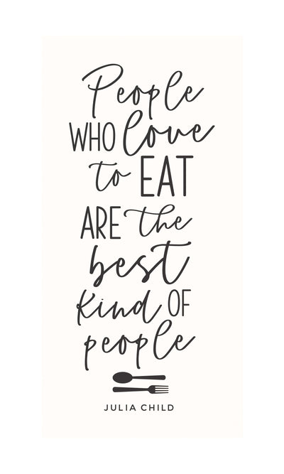 People Who Love to Eat - Julia Child