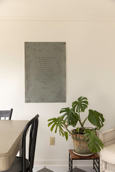 The Lord's Prayer | Canvas Banner
