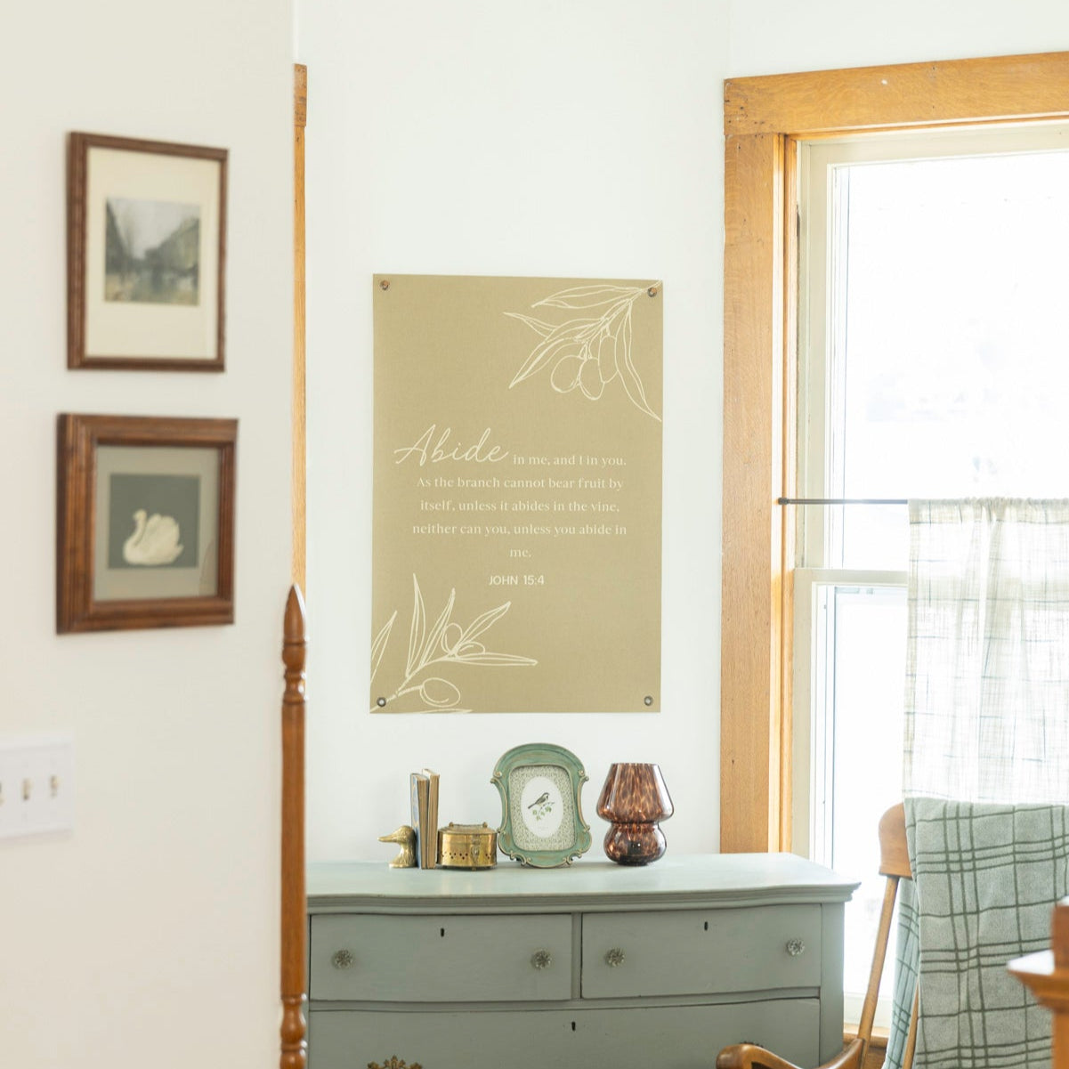 Abide in Me | Canvas Banner