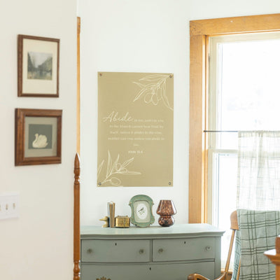 Abide in Me | Canvas Banner