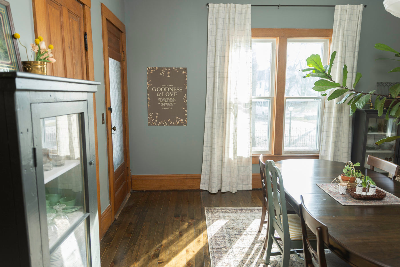 Goodness & Love | Canvas Banner