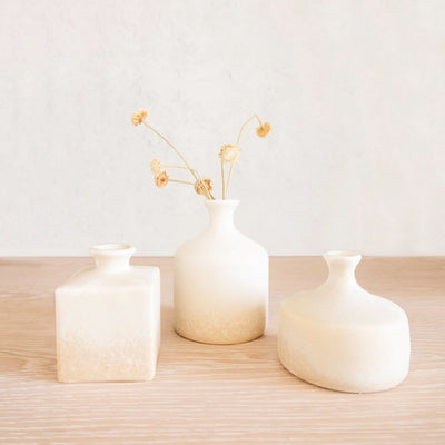 Stoneware Bud Vases | Set of 3