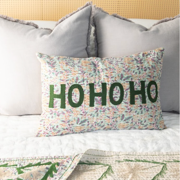 Voile Ho Ho Ho Pillow