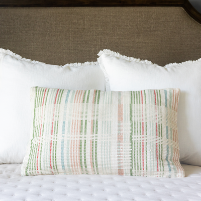 Evergreen Stripe Pillow