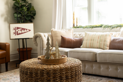 Evergreen Stripe Pillow