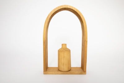 Eliza Arched Wooden Holder