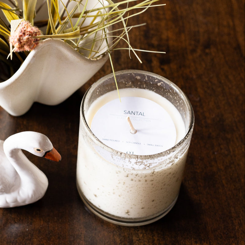16oz Santal Candle by Old Line Candle Co.