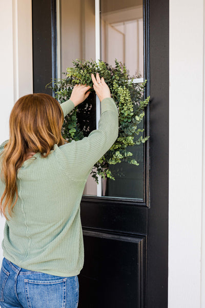 Faux Eucalyptus Wreath