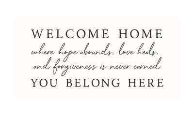 Welcome Home