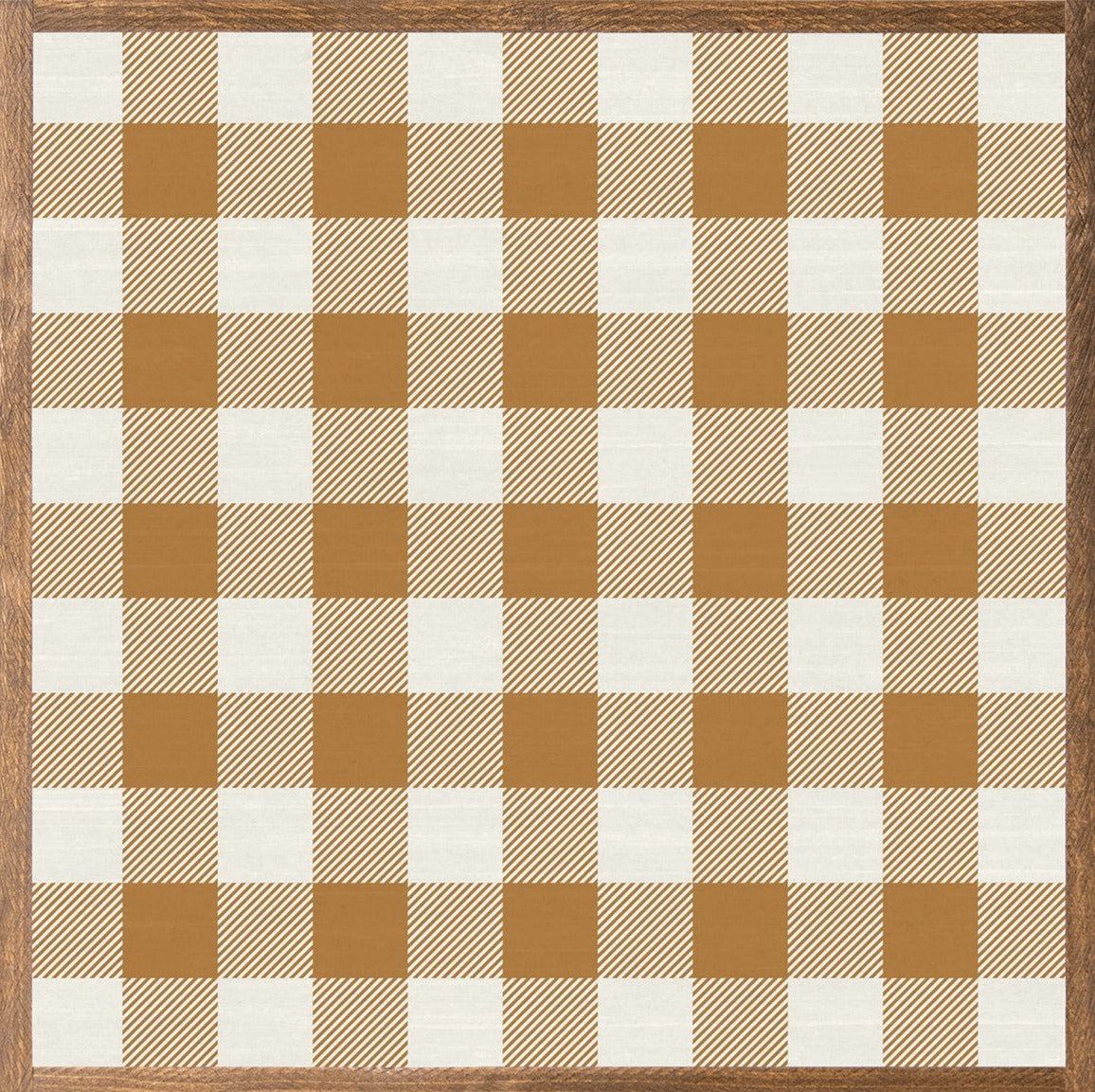Buffalo Plaid | Burnt Orange