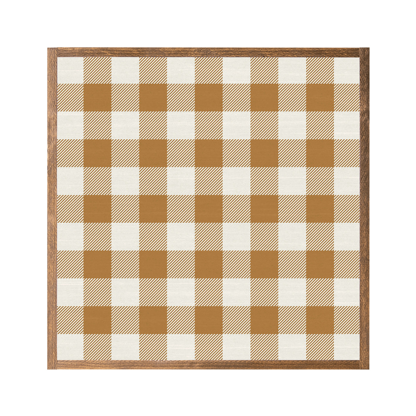 Buffalo Plaid | Burnt Orange