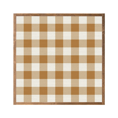 Buffalo Plaid | Burnt Orange