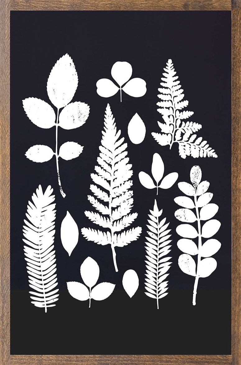 Fern Stamped Botanical