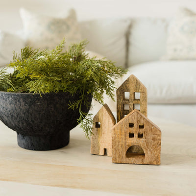 Wooden Houses | Set of 7