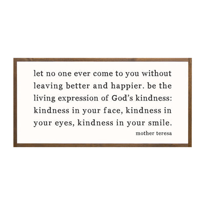 Kindness | Mother Teresa