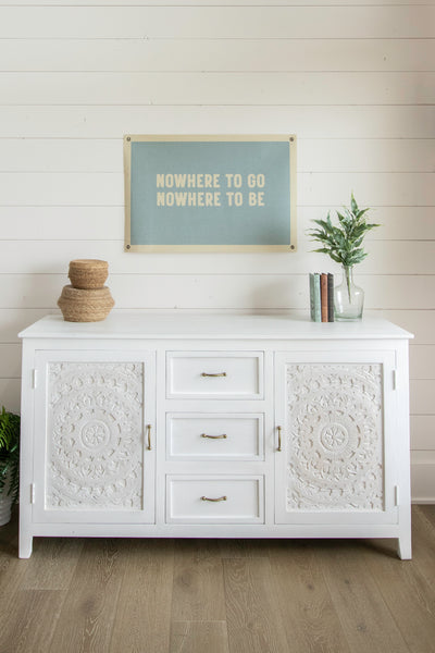 Nowhere To Go, Nowhere To Be | Canvas Banner