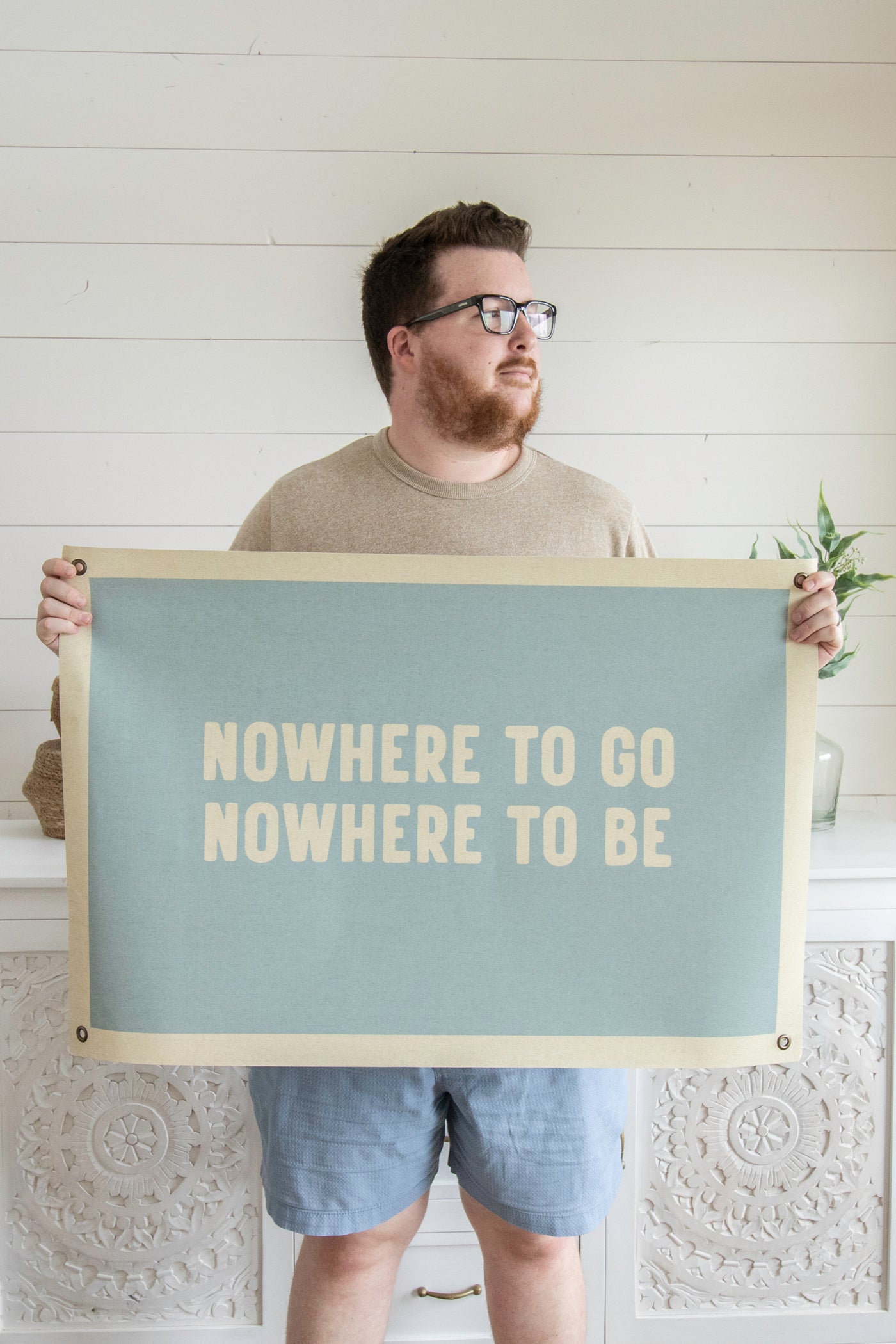 Nowhere To Go, Nowhere To Be | Canvas Banner