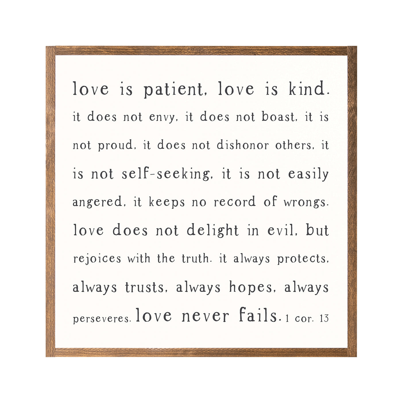 Love is Patient